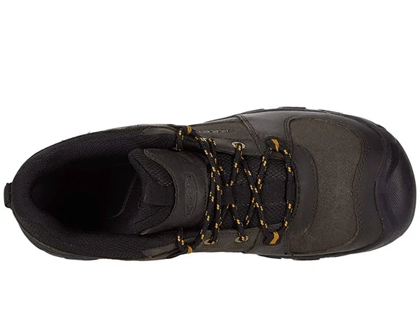 Keen Men's Targhee III Casual Shoe - 7.5 - Black Olive - Harvest Gold