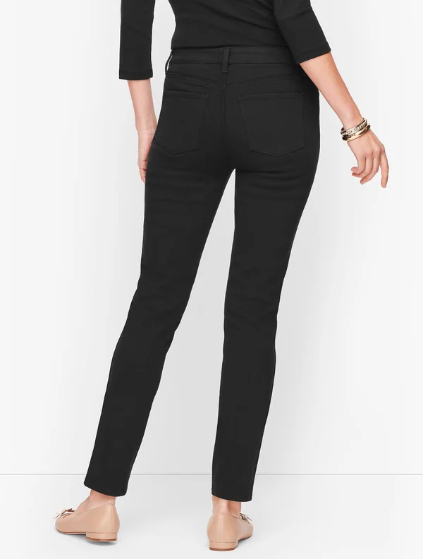 Slim Ankle Jeans - Black - 6L Talbots