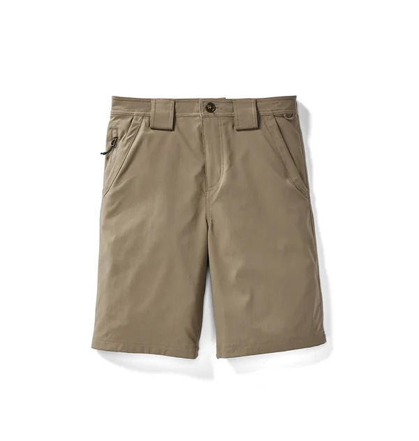 Filson Men's Outdoorsman Shorts, Grey Khaki, Small