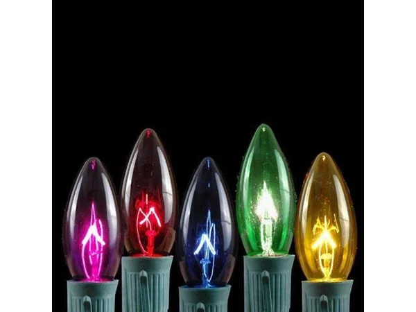 C9 Christmas String Light Set - Outdoor Christmas Light String - Christmas Tree Lights - Hanging Christmas Lights - Roofline Lig