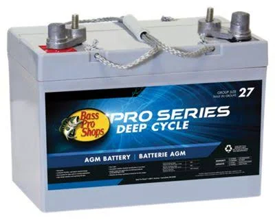 Bass Pro Shops Pro Series Deep-Cycle AGM Marine Battery - Group 27