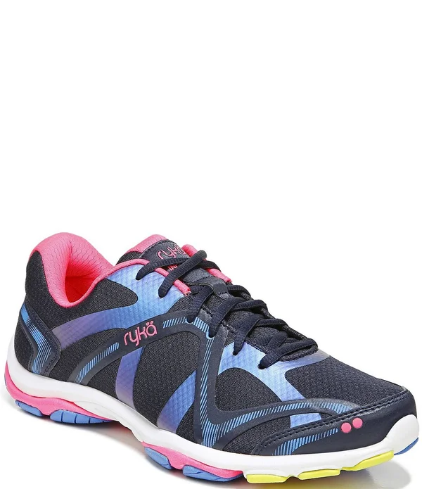 Women's Ryka Influence Training Shoes in Navy Blue Size 8 Wide