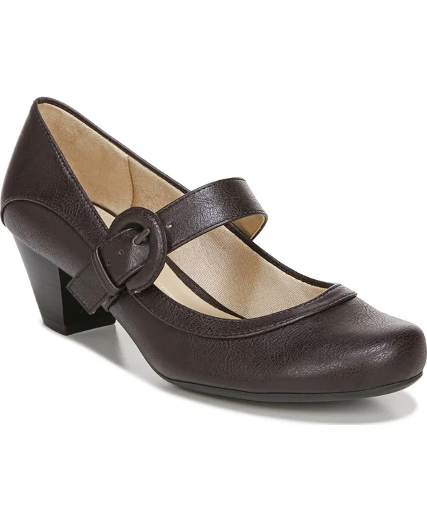LifeStride Dark Brown Rozz Mary Jane