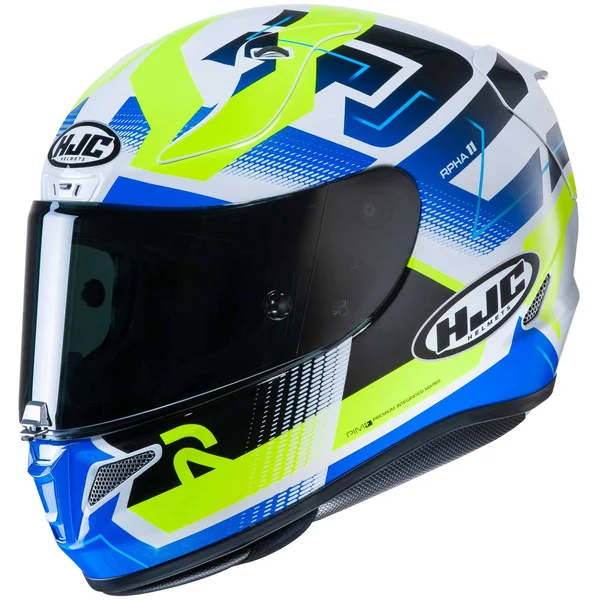 HJC RPHA 11 Pro Nectus Red Blue Helmet Size Large - SpeedAddicts.com