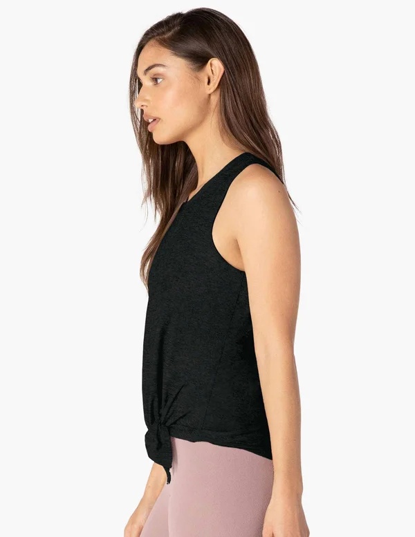Beyond Yoga All for Ties Tank Top - Women's Darkest Night, L