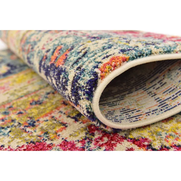 Unique Loom Monterey Pochteca Area Rug - 5& x 8& - Multi