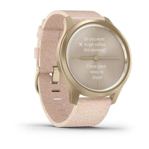 Garmin v韛omove Style - Smart Watch with Heart Rate Monitor - Black Pepper