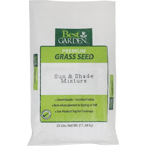Best Garden 25lb Mix Sun/Shade Seed 71101