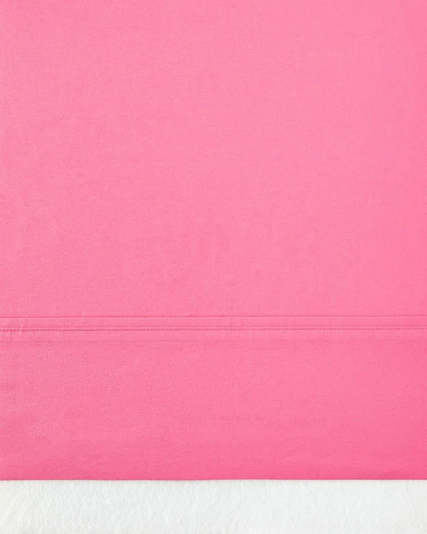 Ralph Lauren RL 464 Percale Flat Sheet - Twin - Monaco Pink