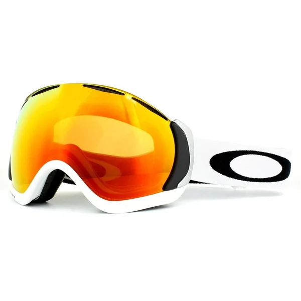 Oakley Canopy Goggles - Matte White Fire Iridium