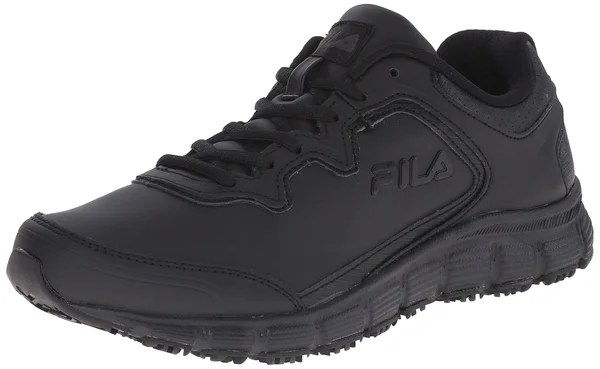 Women's Fila Memory Fresh Start SR Shoe, Size: 9, Black