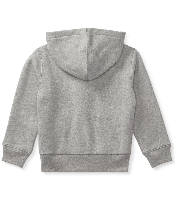 Polo Ralph Lauren Little Boys Full Zip Hoodie - Black 5