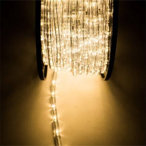 Ainfox LED Rope Light - 150ft 1620 LEDs Indoor Outdoor Waterproof LED Strip Lights Decorative Lighting (warm White)