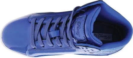 Women's Pastry Pop Tart Glitter High Top Sneaker, Size: 13, Blue