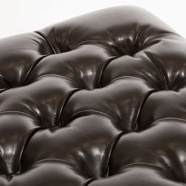 Noble House Hastings Espresso Tufted Storage Ottoman, Brown