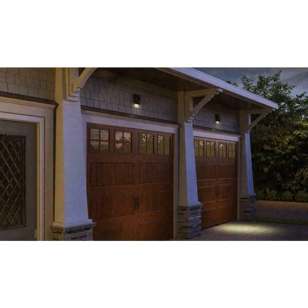 Cooper Lighting Wp1050lpc All-Pro LED Dusk-to-Dawn Wall Pack - Bronze