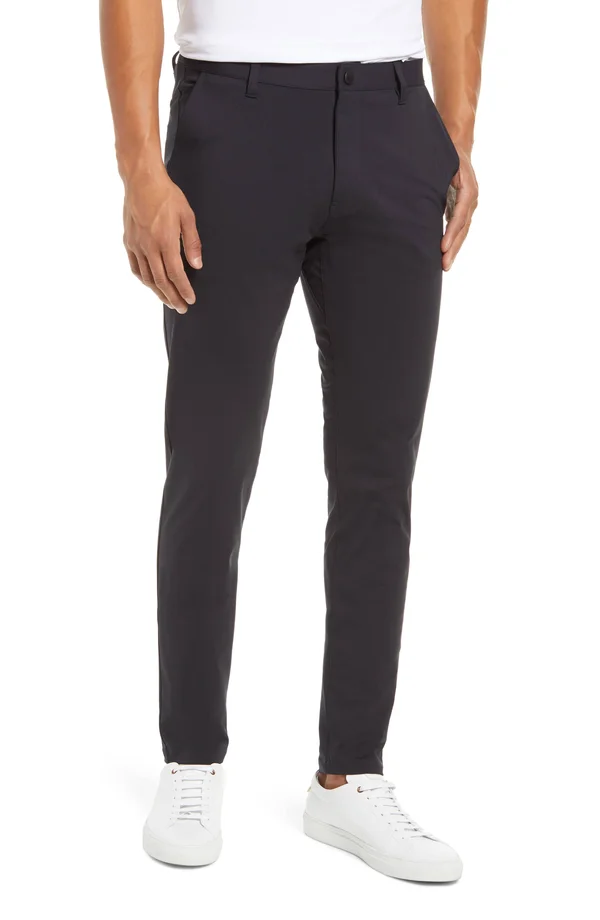 Men's Rhone Commuter Skinny Fit Men's Pants - Size 36 - Black
