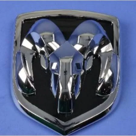Factory New Mopar Part #68050754-aa Front Ram Head Grille Medallion for Ram Trucks 2006-2012