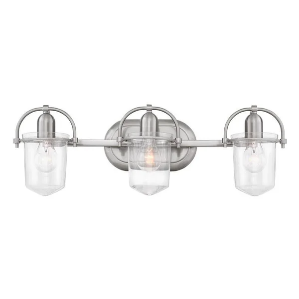Hinkley Clancy Bath Brushed Nickel 3 Light 5443BN