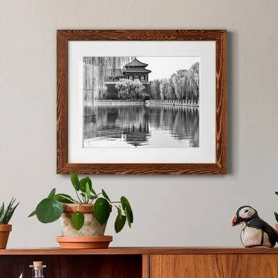 Meridian Gate Reflection - Picture Frame Photograph Print on Paper Dakota Fields Format: Maple Framed Paper, Size: 20x22 H x 24x