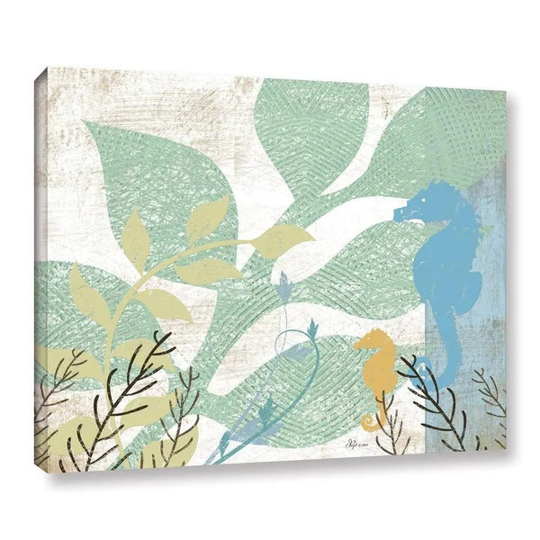 ArtWall Jennifer Pugh's Sea Life I, Gallery Wrapped Canvas - 24x32