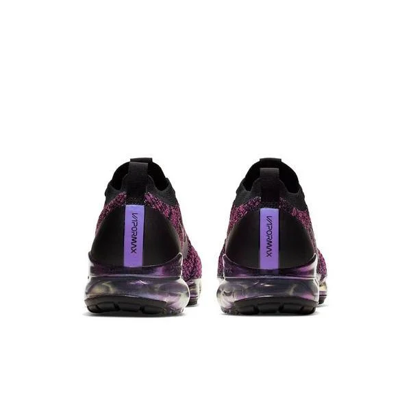 Nike Air VaporMax Flyknit 3 Black, Racer Blue & Fuchsia