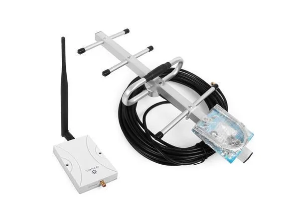 Verizon 4G LTE 700MHz 65dB Cell Phone Signal Booster Repeater+yagi Antenna