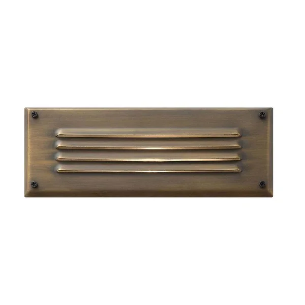 Hinkley - 1594BZ-LL - LED Brick Light - Deck Louvered - Bronze