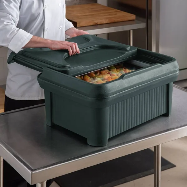 Carlisle XT160008 Slide &n Seal Top Loader, 6-Inch, Forest Green