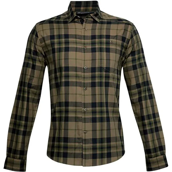 Under Armour Mens Tradesman Flannel 2.0, Men's, Size: 3XL, Green