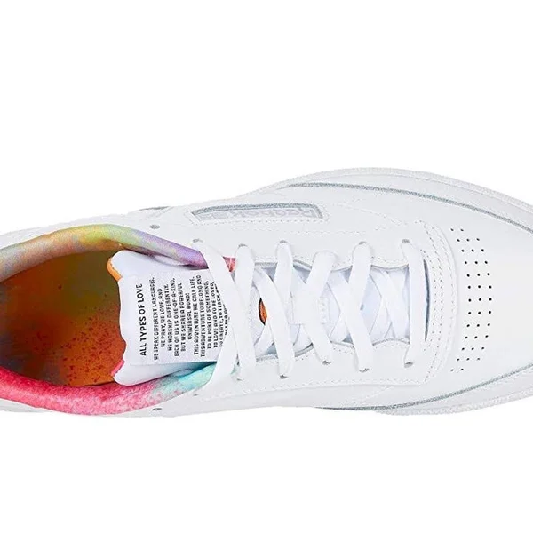 Reebok Club C 85 Pride Men's Shoes White-Multicolor FX4771