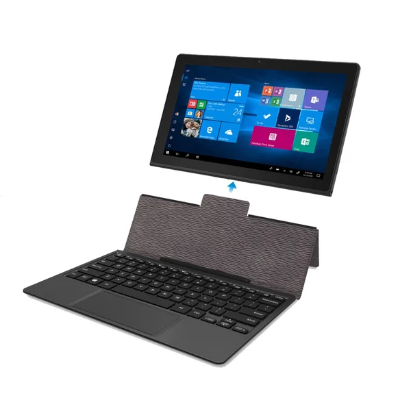 Avita Magus II 10.1x22 Windows 2-in-1 Tablet with Folio Keyboard Feat. Intel - 4gb/64gb Burgundy