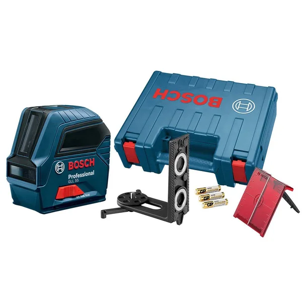 Bosch GCL2-160 Self-Leveling Cross-Line Laser with Plumb Points