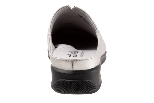 Softwalk Women's San Marcos Woven Clog, Size: 6, Metallic Mul Leather