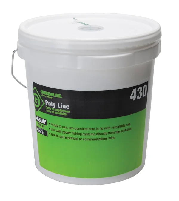Greenlee 430 Poly Line 6500&