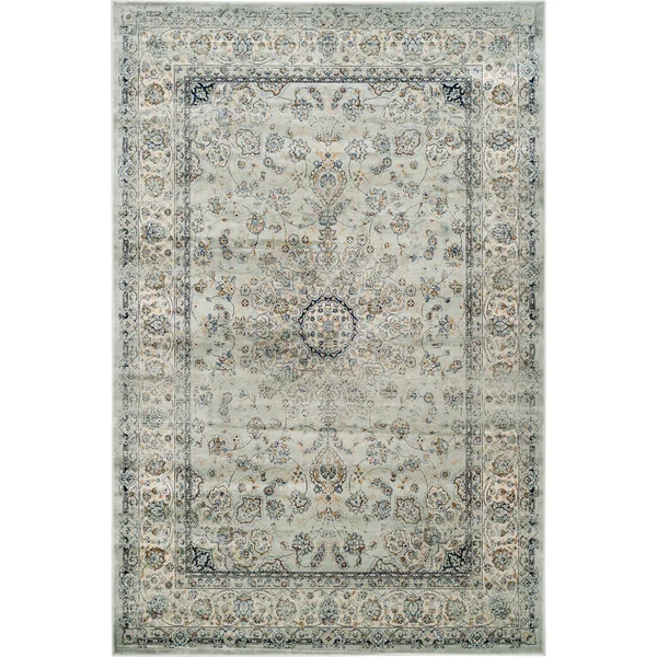 Safavieh PGV605L Persian Garden Vintage 605 Light Blue, Ivory 6&-7x22 x 9&-2x22 Rug