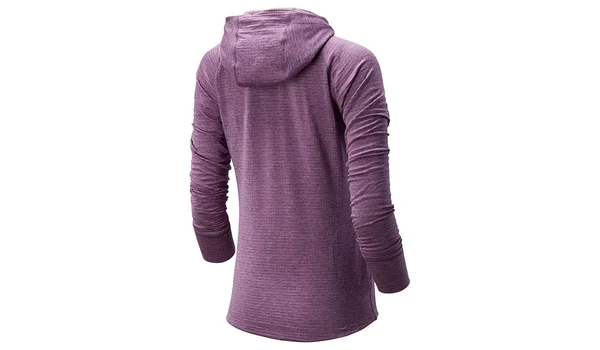 New Balance Women's NB Heatgrid Hoodie Purple - Size: Small