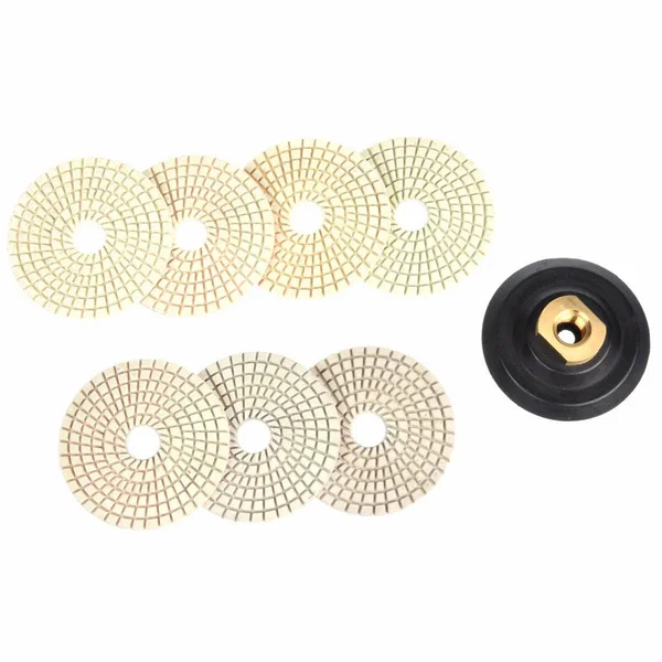 Hydro-Handle Z3SET Polishing Pad Set, Resin, 3 in.
