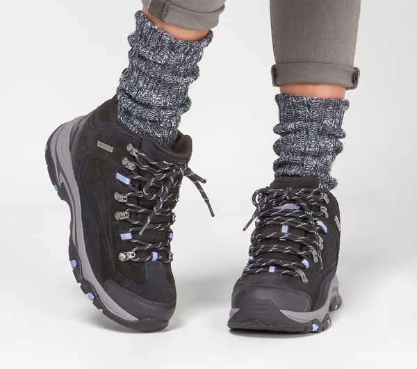 Skechers Women's Relaxed Fit: Trego - Alpine Trail Boots - Black/Charcoal, 7.5