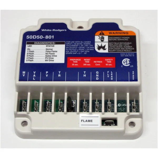 White Rodgers Ignition Module 50D50-801 for Lennox 30W33 on G20/G20R/G23/G26 Furnaces