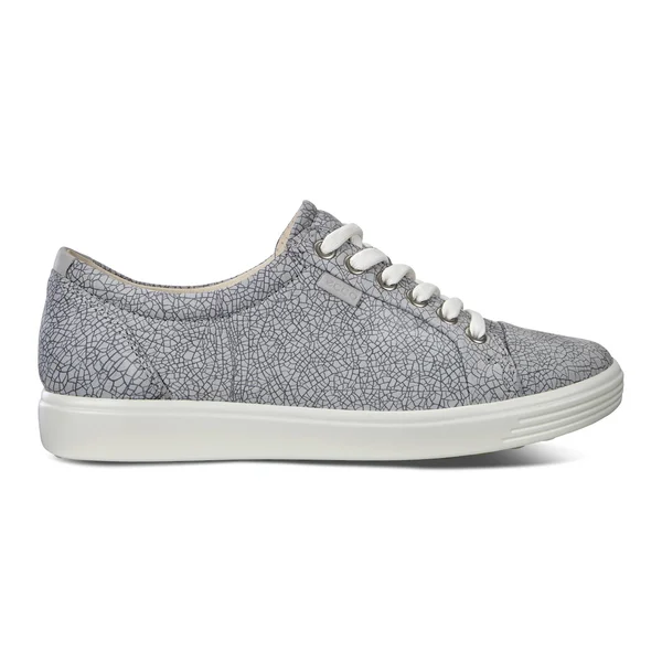 Ecco Women's Soft 7 Sneaker - Concrete - Magnet