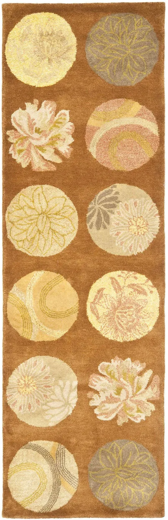 Safavieh Rodeo Drive RD954A 7&6x22 x 9&6x22 Light Brown - Multi Area Rug