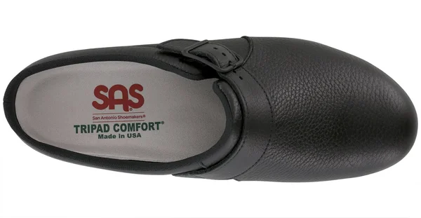 SAS Women's Clog SR Black 9.5 Narrow