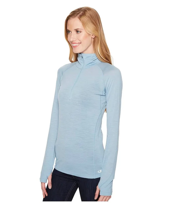 Icebreaker Zeal Merino Long Sleeve 1/2 Zip Waterfall SM