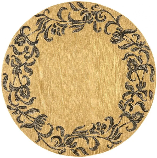 Safavieh Soho Rug SOH773B Gold, Black, 3& 6x22 x 5& 6x22