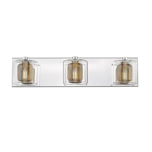 Ove Decors Reese III 3 Light Vanity Light, Bronze