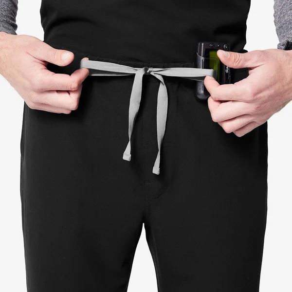 Figs Mens Black Pisco - Basic Scrub Pants