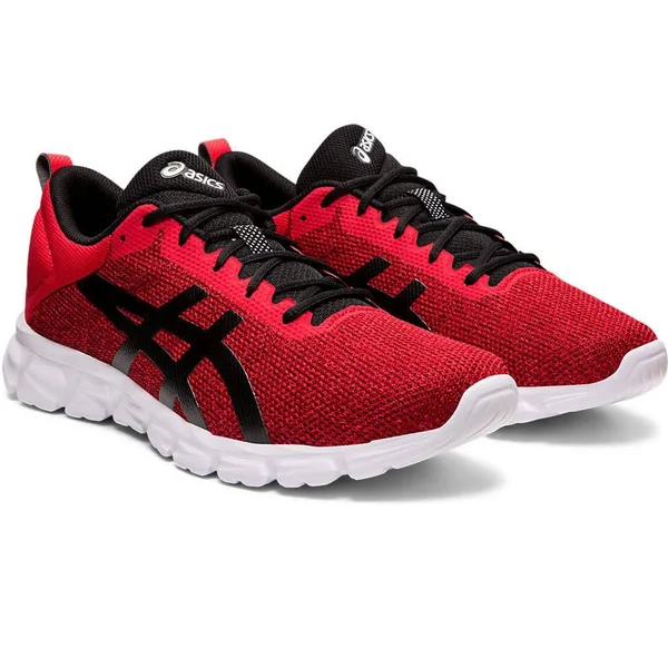 Asics Gel-Quantum Lyte Men's Running Shoes, 14, Speed Red Black