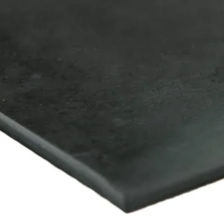 Rubber-Cal Neoprene 3/16 in. Thick x 36 in. Length x 144 in. Width Commercial Grade - 60A Rubber Sheet, Black 20-101