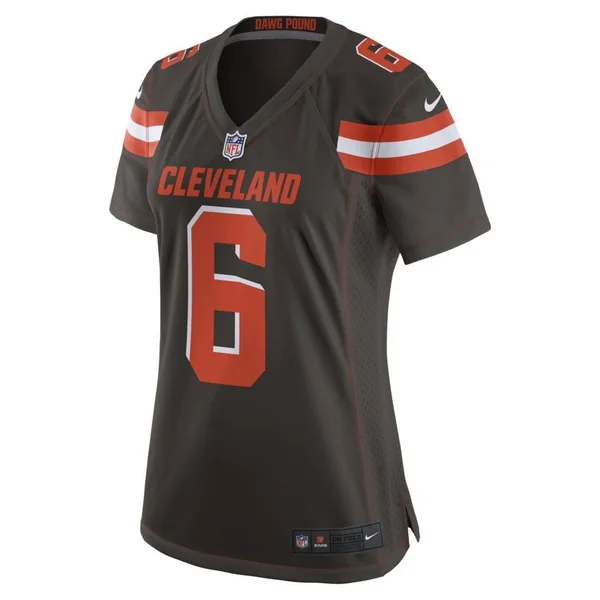 Nike Baker Mayfield Cleveland Browns Women's Brown Game Jersey
